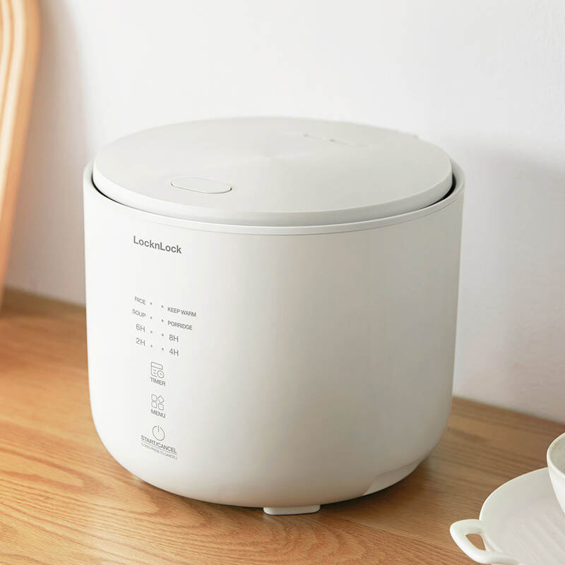 Nồi Cơm Điện LocknLock Bianco Donggeurami Rice Cooker 220V, 50Hz, 400W, 1.0L - Màu Ngà - EJR334IVY, , large image number null